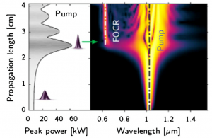 Nonlinearity-tailored fiber laser technology for low-noise, ultra-wideband tunable femtosecond light generation